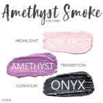 Amethyst Smoke ShadowSense Trio, pink frost shadowsense, amethyst shadowsense, onyx shadowsense