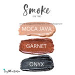 Smoke Shadowsense trio, moca java shadowsense, garnet shadowsense, onyx shadowsense