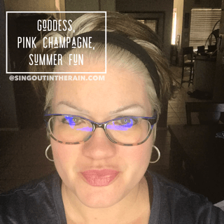 Goddess LipSense, Pink Champagne LipSense, Summer Fun LipSense, LipSense Mixology