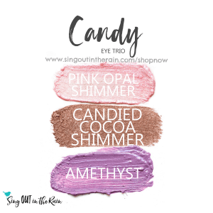 pink opal shimmer shadowsense, candied cocoa shimmer shadowsense, amethyst shadowsense