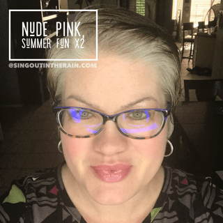Nude Pink LipSense, LipSense Mixology, Summer Fun LipSense