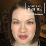 Hazelnut LipSense, B. Ruby LipSense, Aussie Rose LipSense, lipsense mixology