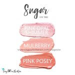 Sugar Eye Trio, pink opal shimmer shadowsense, mulberry shadowsense, pink posey shadowsense