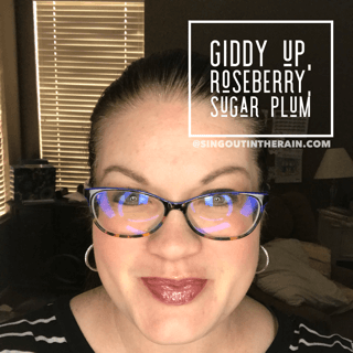 Giddy Up LipSense, Roseberry LipSense, Sugar Plum LipSense, LipSense Mixology