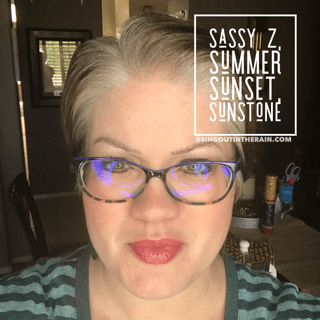 Sassy Z LipSense, Summer Sunset LipSense, Sunstone LipSense