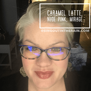 Caramel Latte LipSense, Mirage LipSense, Nude Pink LipSense, LipSense Mixology