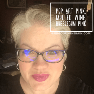 Pop Art Pink LipSense, Mulled Wine LipSense, Bubblegum Pink LipSense, LipSense Mixology