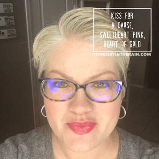 Kiss for a Cause LipSense, Heart of Gold LipSense, Sweetheart Pink LipSense, LipSense Mixology