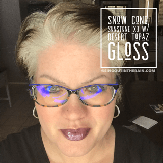 Snow Cone, Sunstone X3, Desert Topaz Gloss
