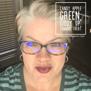 Candy Apple Green LipSense, Giddy Up LipSense, Summer Treat LipSense, LipSense Mixology