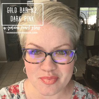 Gold Bar LipSense, Dark Pink LipSense, LipSense Mixology