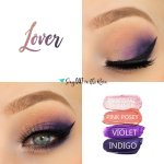 Lover Eye Quad, Pink Opal Shimmer ShadowSense, Pink Posey ShadowSense, Violet ShadowSense, Indigo ShadowSense