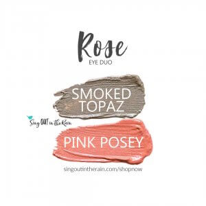 Rose Eye Duo, Smoked Topaz ShadowSense, pink posey shadowsense