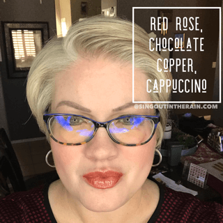 Red Rose Lipsense, LipSense Mixology, Chocolate Copper LipSense