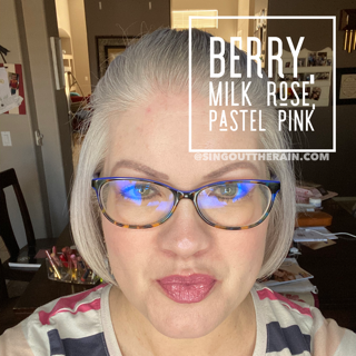 Berry LipSense, Milk Rose LipSense, Pastel Pink LipSense, LipSense Mixology