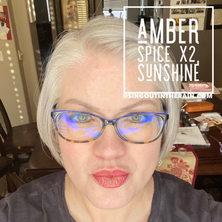 Amber Spice LipSense, Sunshine LipSense, LipSense Mixology