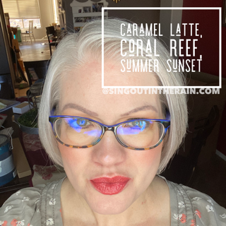 Caramel Latte LipSense, LipSense Mixology, Coral Reef LipSense, Summer Sunset LipSense