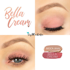 Bella Cream ShadowSense, Moca Java ShadowSense, Bella Cream Eye Look