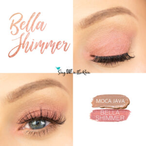 Bella Shimmer ShadowSense, Moca Java ShadowSense, Bella Shimmer Eye Look