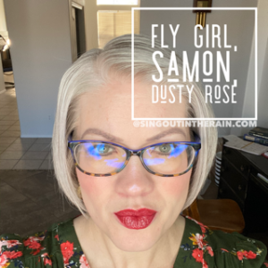 Fly Girl LipSense, LipSense MIxology, Samon LipSense, Dusty Rose LipSense