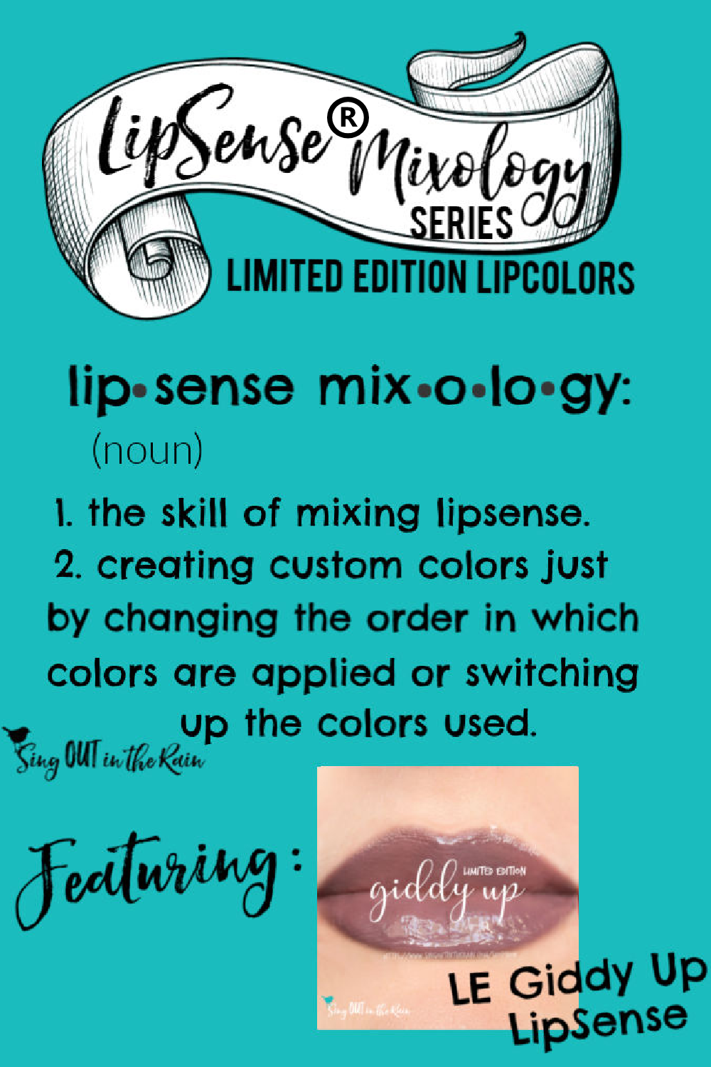The Ultimate Guide to Giddy Up LipSense Mixology