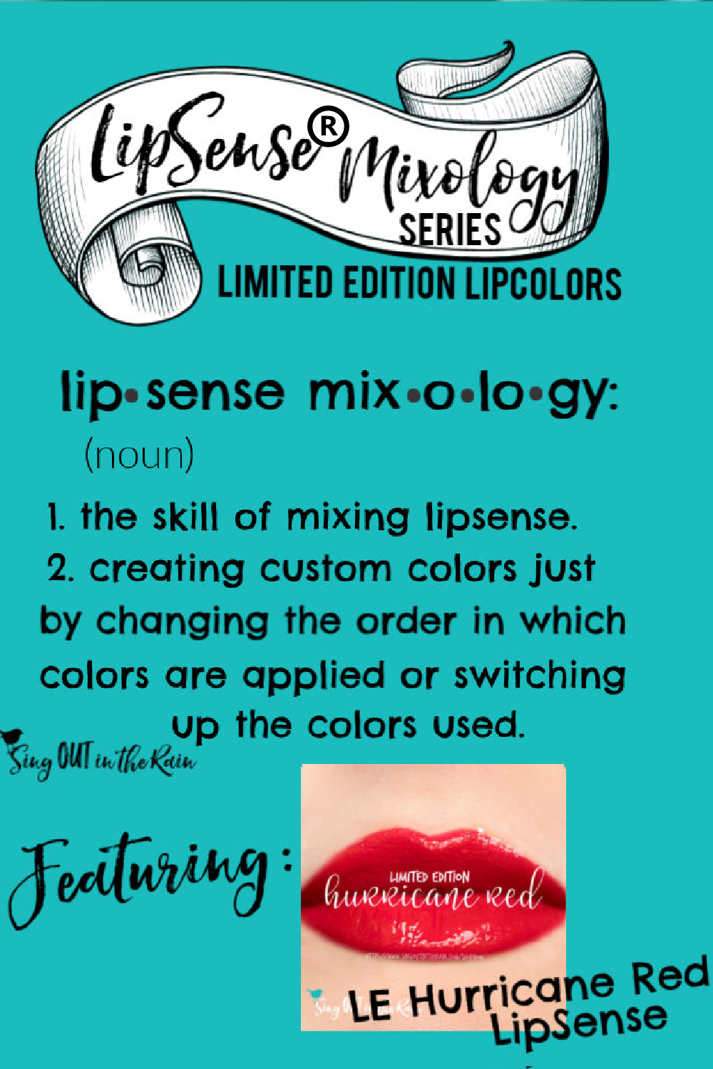 The Ultimate Guide to Hurricane Red LipSense Mixology