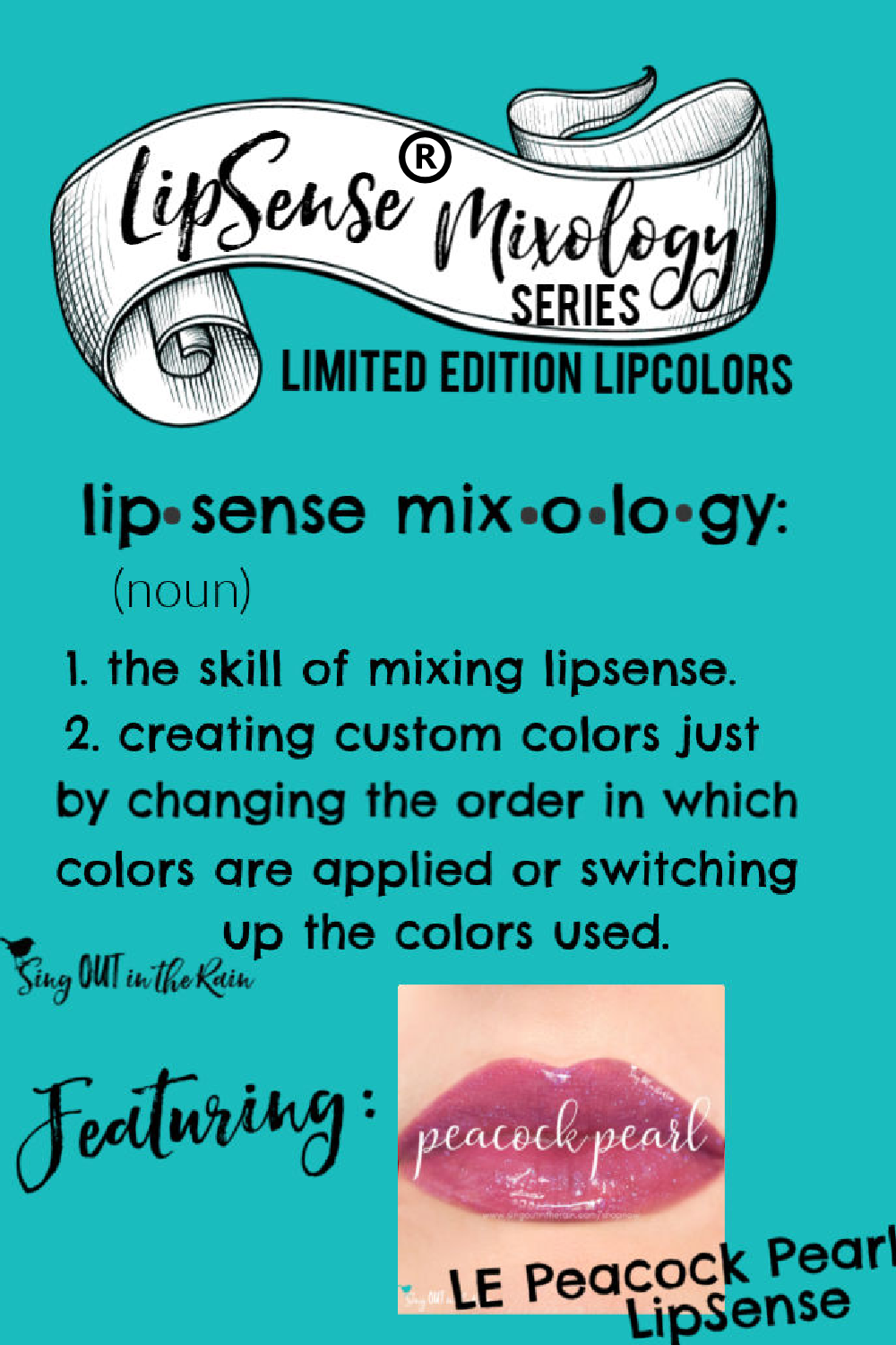 The Ultimate Guide to Peacock Pearl LipSense Mixology