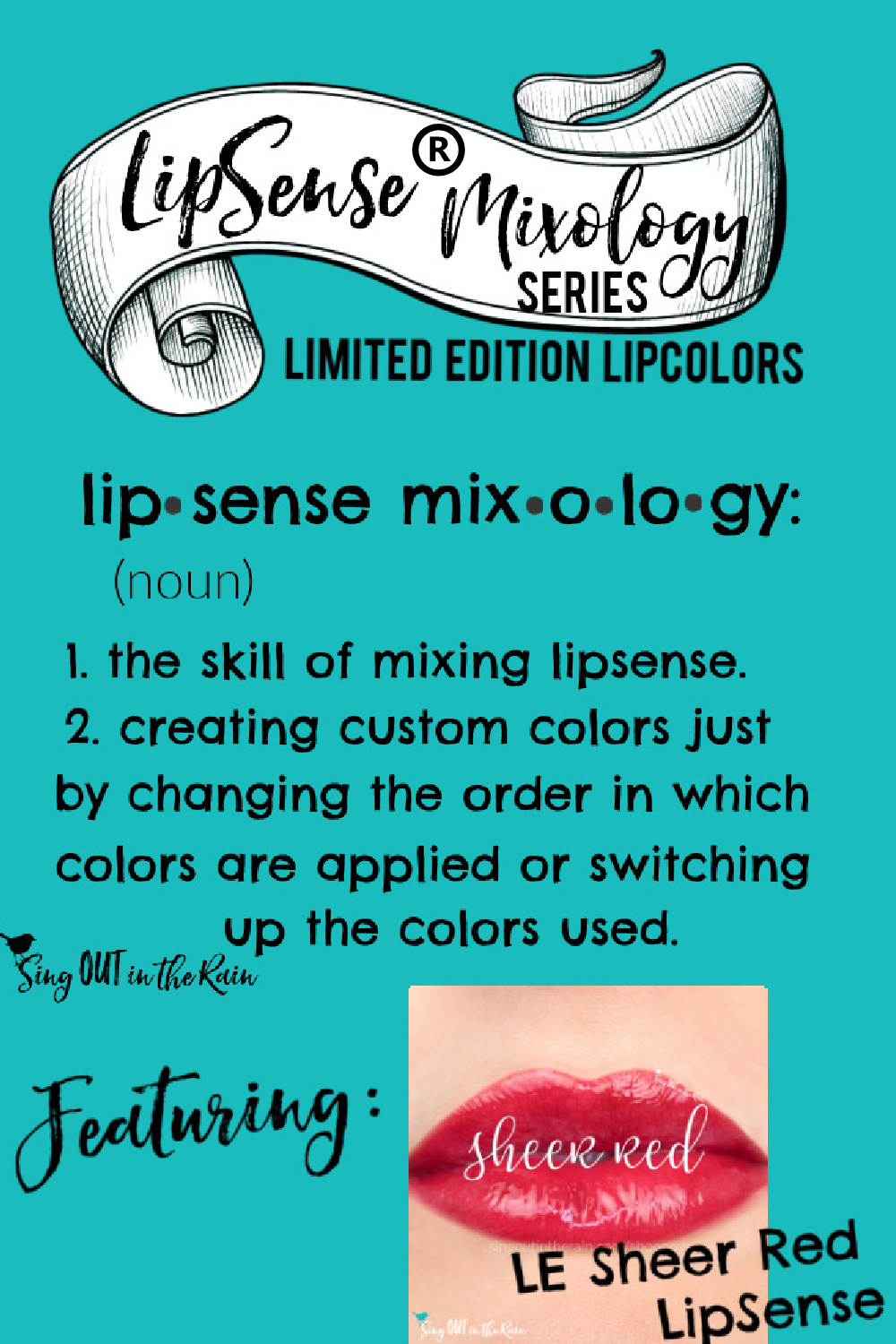 The Ultimate Guide to Sheer Red LipSense Mixology