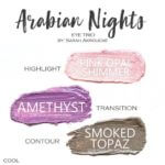 amethyst shadowsense, pink opal shimmer shadowsense, smoked topaz shadowsense, Arabian Nights ShadowSense Trio