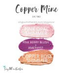 Pink Opal Shimmer Shadowsense, copper rose shimmer shadowsense, pink berry blush, amethyst shadowsense, copper mine trio