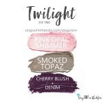 Twilight Shadowsense Eye Trio, pink opal shimmer shadowsense, smoked topaz shadowsense, cherry blush, cherry blushsense, denim shadowsense
