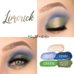 Limerick Eye Look, Sandstone Pearl Shimmer ShadowSense, Silver Shadowsense, Denim shadowsense, green shadowsense, Mystic Moss Shadowsense
