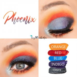 Phoenix Eye Look, Orange Shadowsense, Red ShadowSense, Blue ShadowSense, Indigo ShadowSense, Onyx ShadowSense