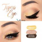 Tiger's Eye Trio, warm gold shimmer shadowsense, moca java shadowsense, rustic brown shadowsense