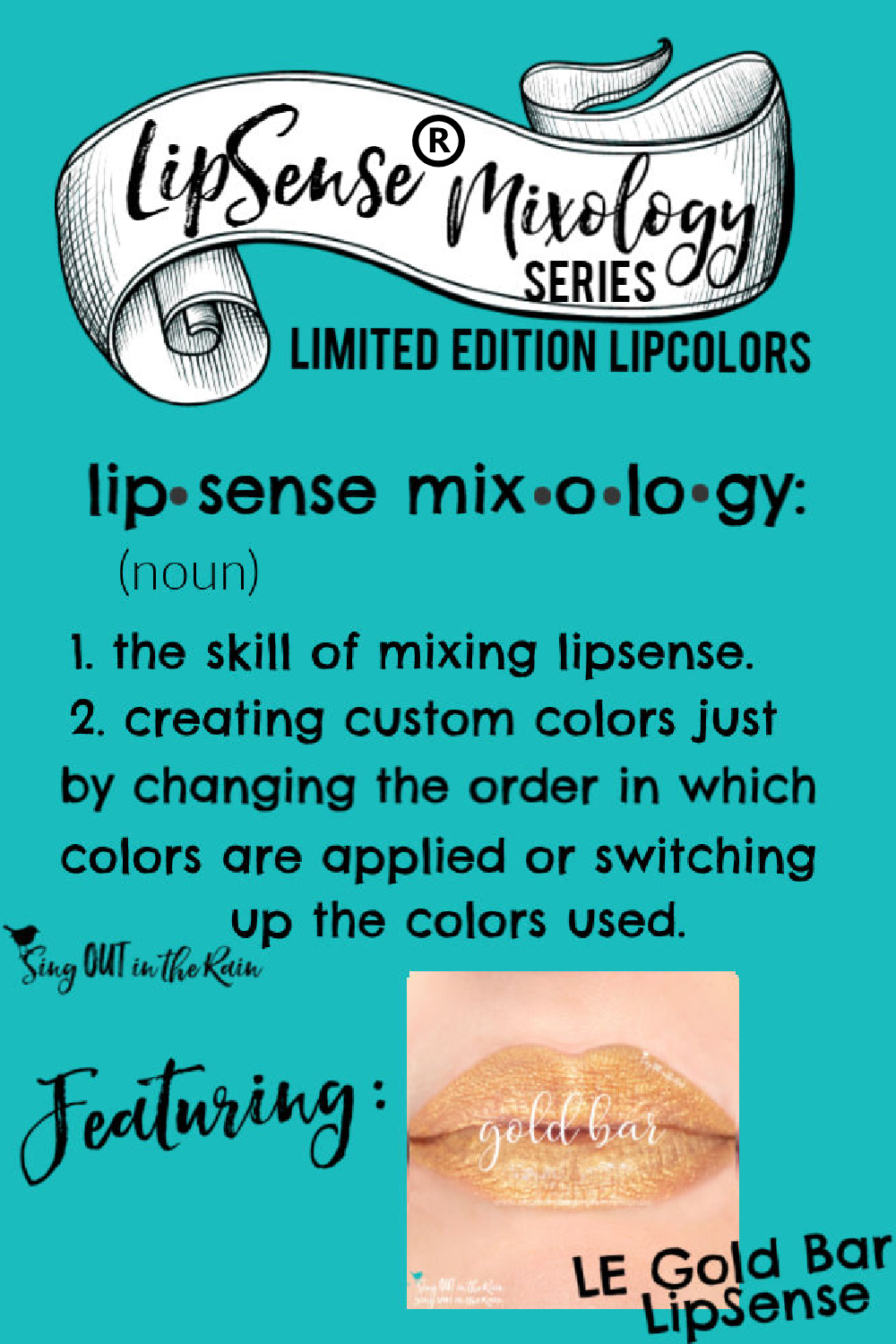The Ultimate Guide to Gold Bar LipSense Mixology