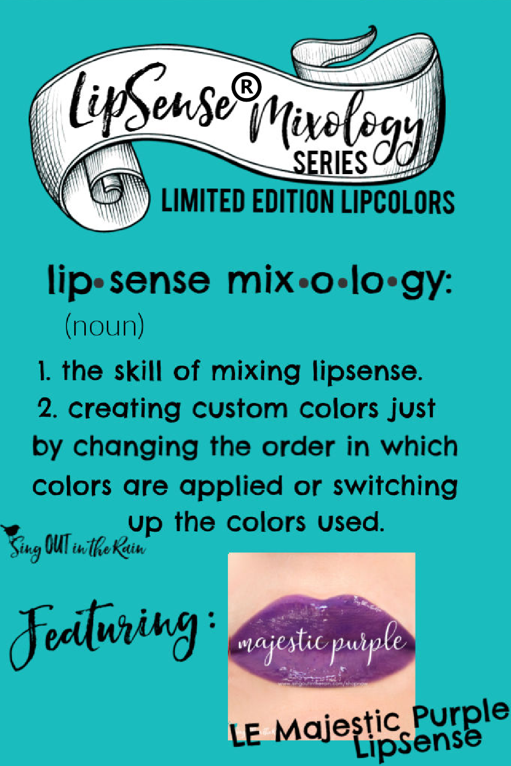 The Ultimate Guide to Majestic Purple LipSense Mixology