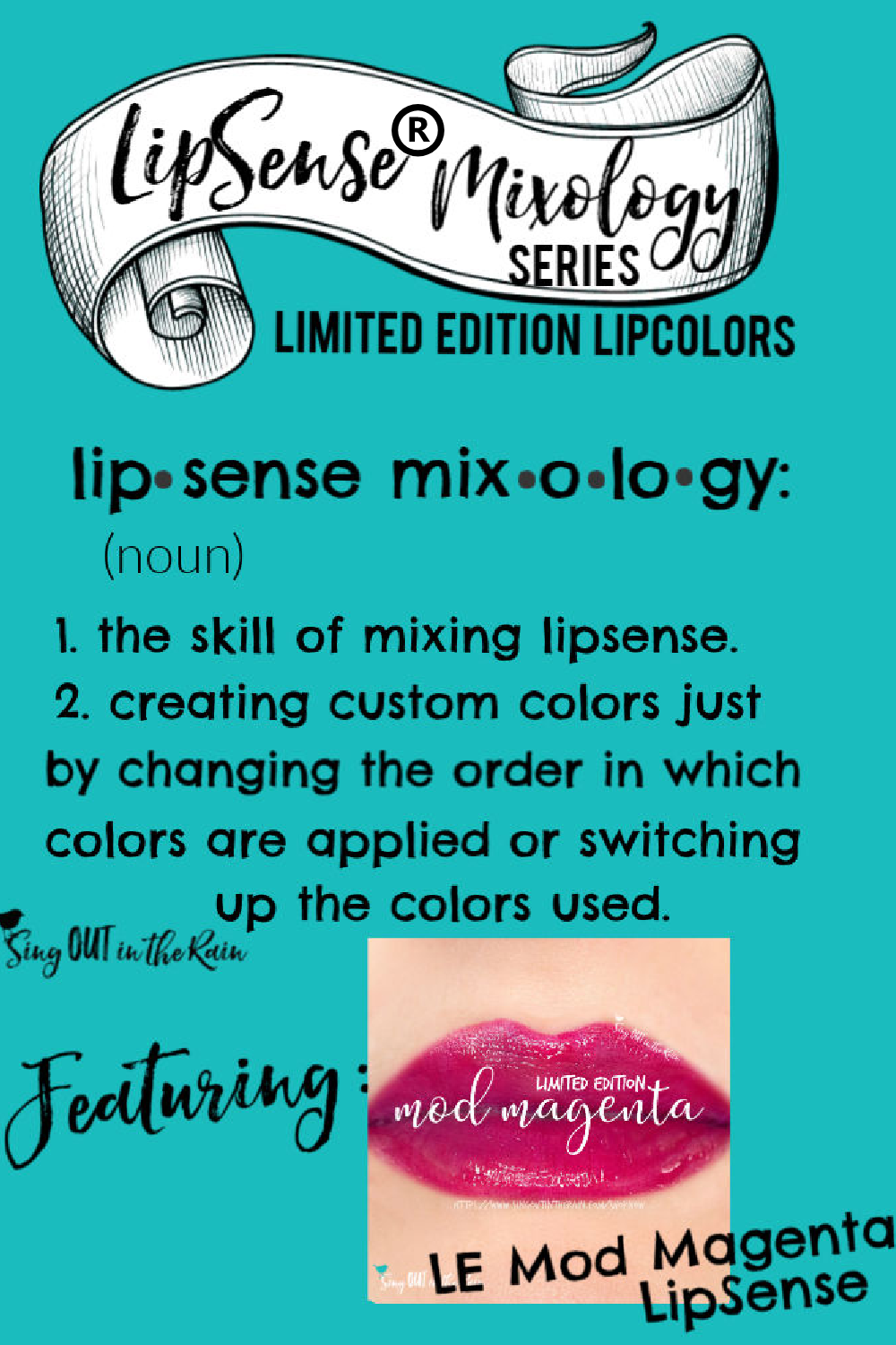 The Ultimate Guide to Mod Magenta LipSense Mixology
